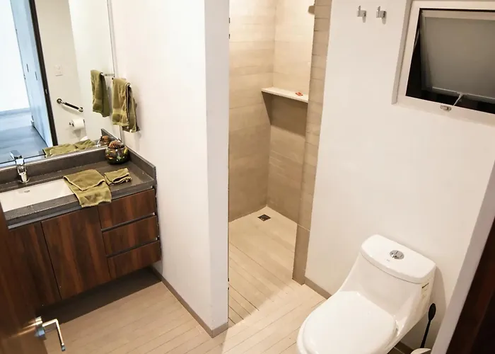 Totalmente Equipado, 3 Hab, 3 Banos, Balcon, Terraza, Cocina Y Lavandero Apartment Mexico City